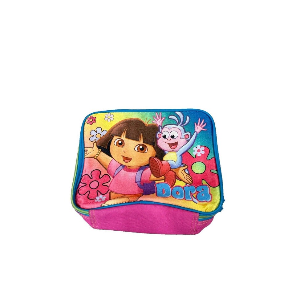 Dora the Explorer and Boots Pink Insulated Lunchbox Lunch Bag 2011